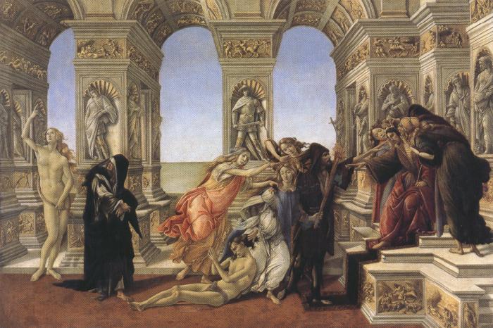 Sandro Botticelli Calumny (mk36) oil painting image